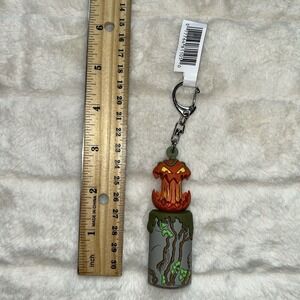 NEW Spirit Halloween Figural Bag Clip Keychain Exclusive Figure Gourdo